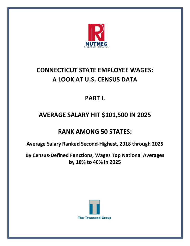 CONNECTICUT STATE EMPLOYEE WAGES: A LOOK AT U.S. CENSUS DATA image